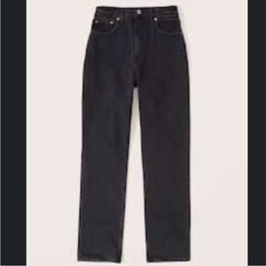 Curve love high rise straight leg jeans